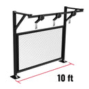 Cage Panels with Trolley Bag Rack