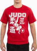 T-shirt de Judo ''Train, Fight, Repeat''