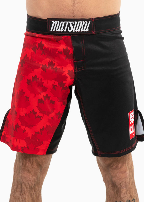 "Canadian Grappler" Combat Shorts