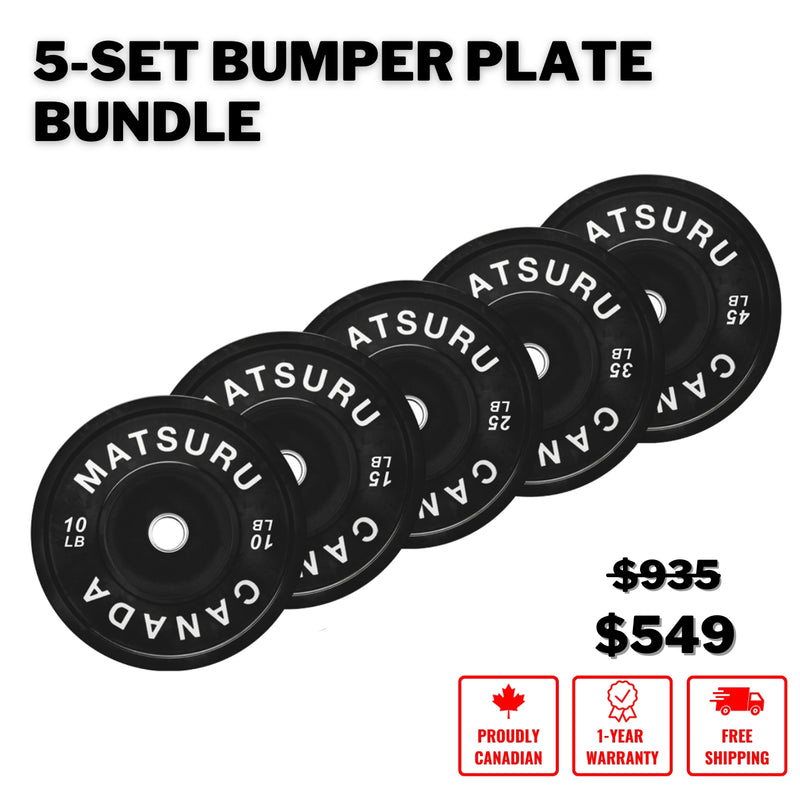 5-Set Plate Bundle - 260 LBS TOTAL