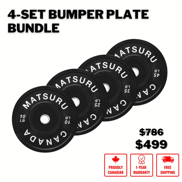 4-Set Plate Bundle - 230 LBS TOTAL