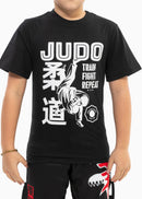 T-shirt de Judo ''Train, Fight, Repeat''