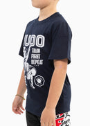 T-shirt de Judo ''Train, Fight, Repeat''