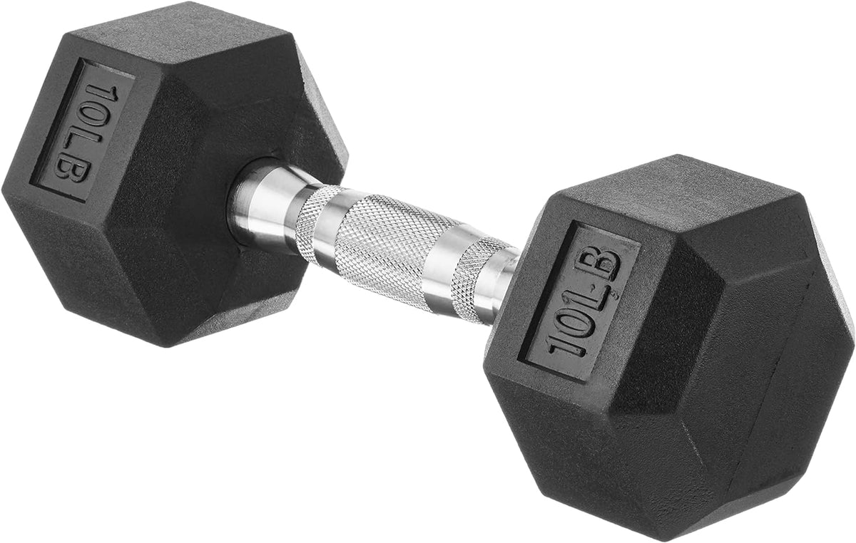 Metal hex dumbbells sale