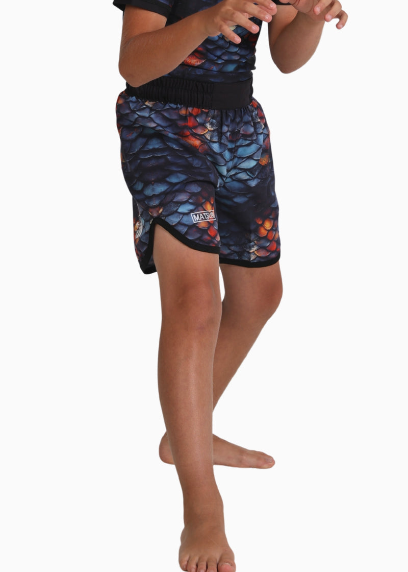 Kids Dragon Grappling Shorts